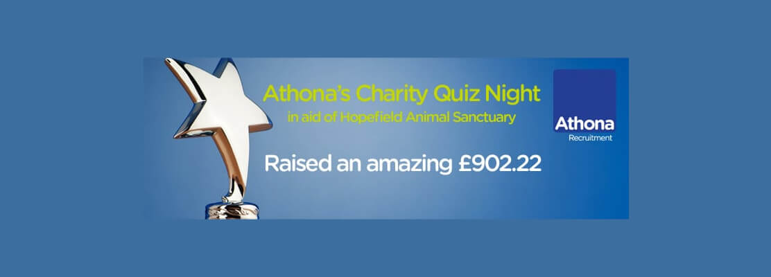 Athona Triumph, Charity Quiz Night Success